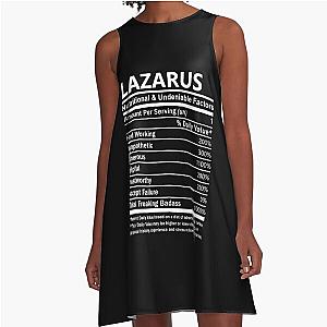 Lazarus Nutritional And Undeniable Factors Gift Item Tee