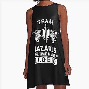 Lazarus Name T Shirt Legend Lifetime Member Gift Item A-Line Dress
