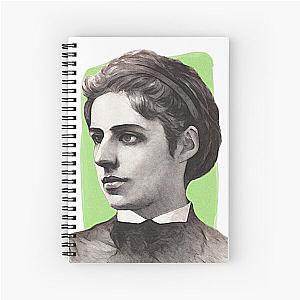 American Writer Emma Lazarus Spiral Notebook