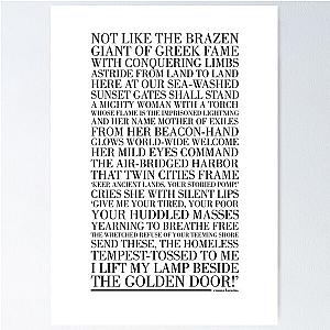 The New Colossus by Emma Lazarus